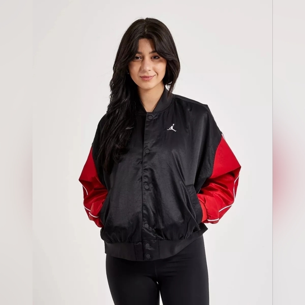 Nike Jordan Flight Renegade Flight Bomber Jacket Women's Size Medium DV1414-010